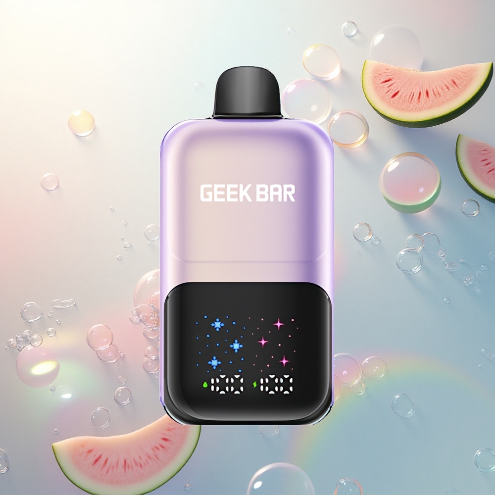 GEEK BAR 2GO 20ml 50000 Puffs Broskev Mangový Vodný Melón Ľadový s 20ml Kapacitou a 5% Nikotínom GEEK BAR 2GO 20ml 50000 Puffs Broskev Mangový Vodný Melón Ľadový s 20ml Kapacitou a 5% Nikotínom