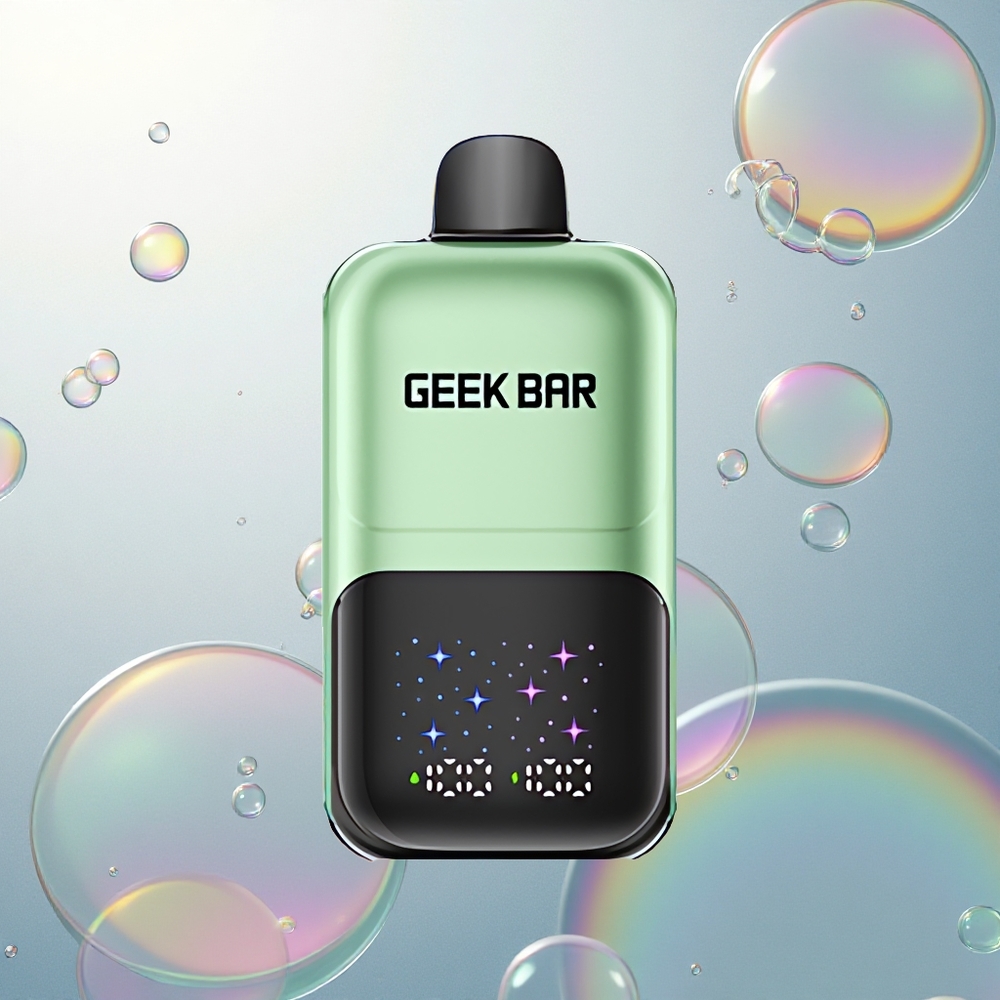 GEEK BAR 2GO 20ml 50000 Puffs Kyseľ Bonbón & Kyselé Ovocie s Interaktívnym Veľkým Displejom a Dvojitou Nádobkou GEEK BAR 2GO 20ml 50000 Puffs Kyseľ Bonbón & Kyselé Ovocie s Interaktívnym Veľkým Displejom a Dvojitou Nádobkou