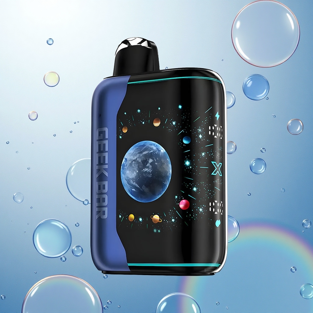 GEEK BAR Platinum Edition 25000 Puffs Modrá Malina Ľadová s 20mL a Duálnym Meshom GEEK BAR Platinum Edition 25000 Puffs Modrá Malina Ľadová s 20mL a Duálnym Meshom