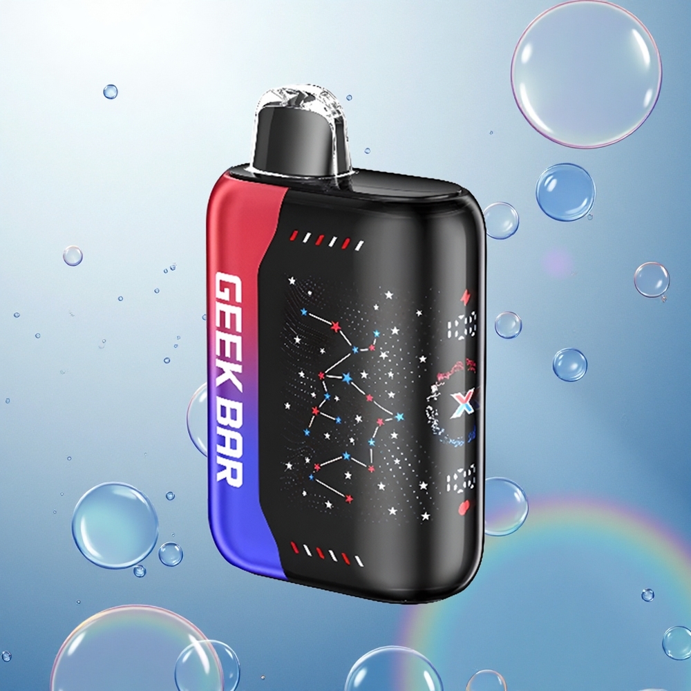 GEEK BAR Pulse X 25000 Puffs Patriot Edícia s 18mL Kvapalinou a Duálnou Mriežkou GEEK BAR Pulse X 25000 Puffs Patriot Edícia s 18mL Kvapalinou a Duálnou Mriežkou