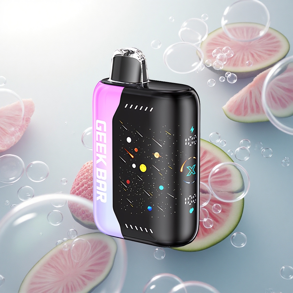 GEEK BAR Pulse X 42K Puffs Meteor Edition Jahodový Melón 820mAh Duálna Cievka