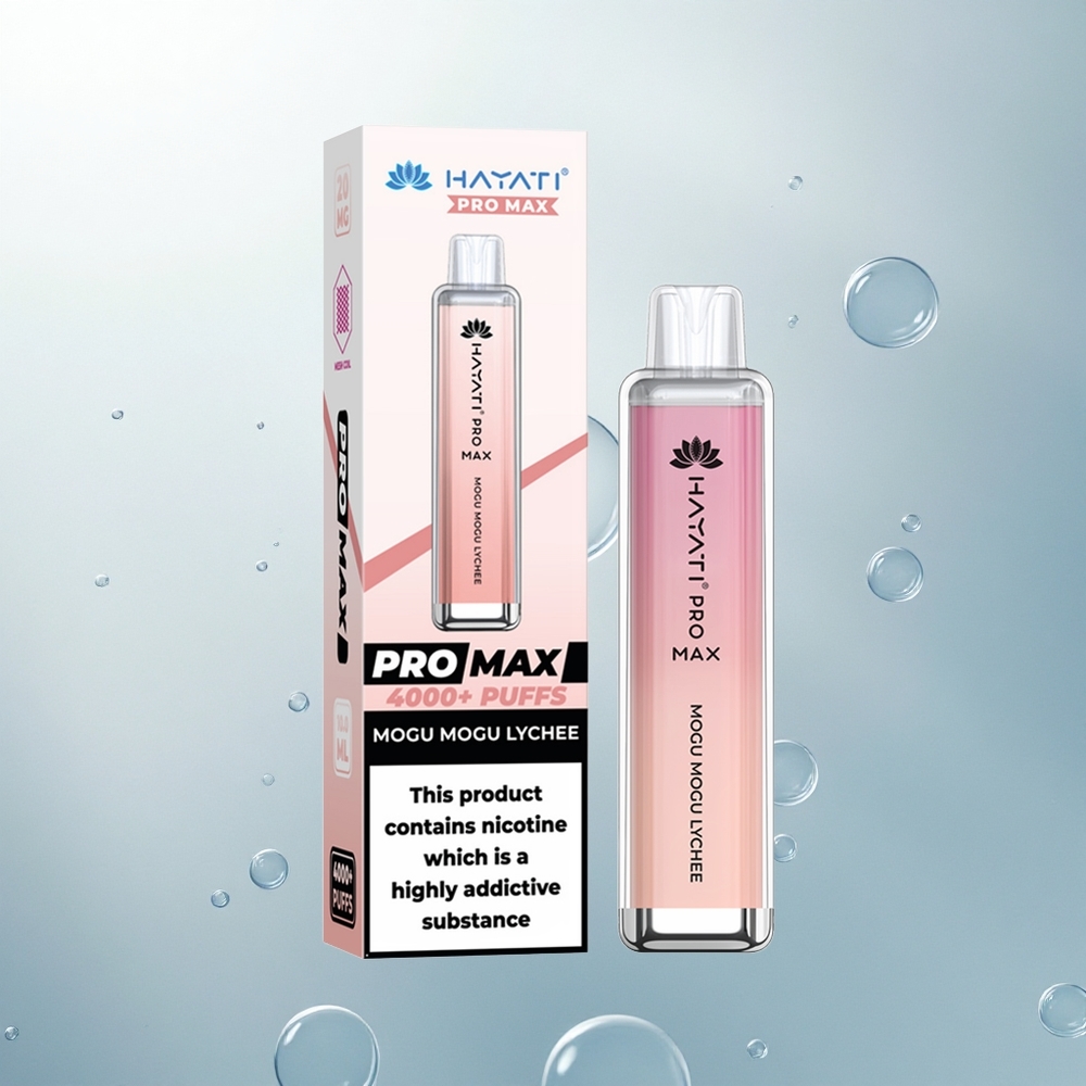 Hayati Pro Max 4000 Puffs Litchi Dual Mesh 1400mAh