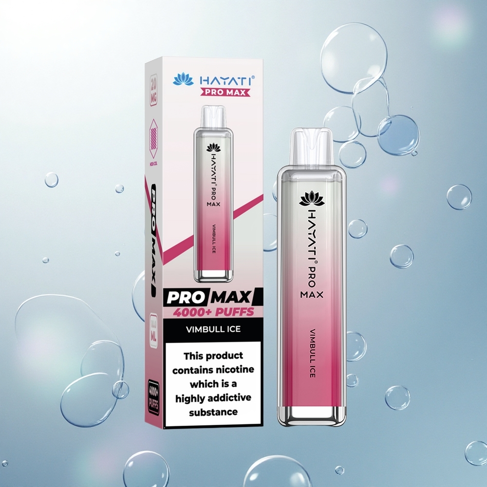 Hayati Pro Max 4000 Puffs Vimbull Ľadový Dual Mesh 1400mAh