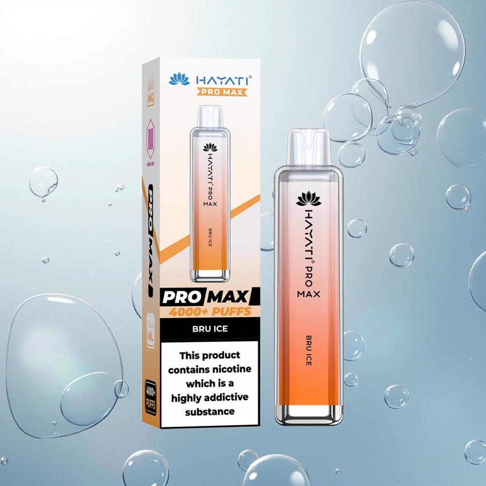 Hayati Pro Max 4000 Puffs Ľadový Dual Coil 1400mAh