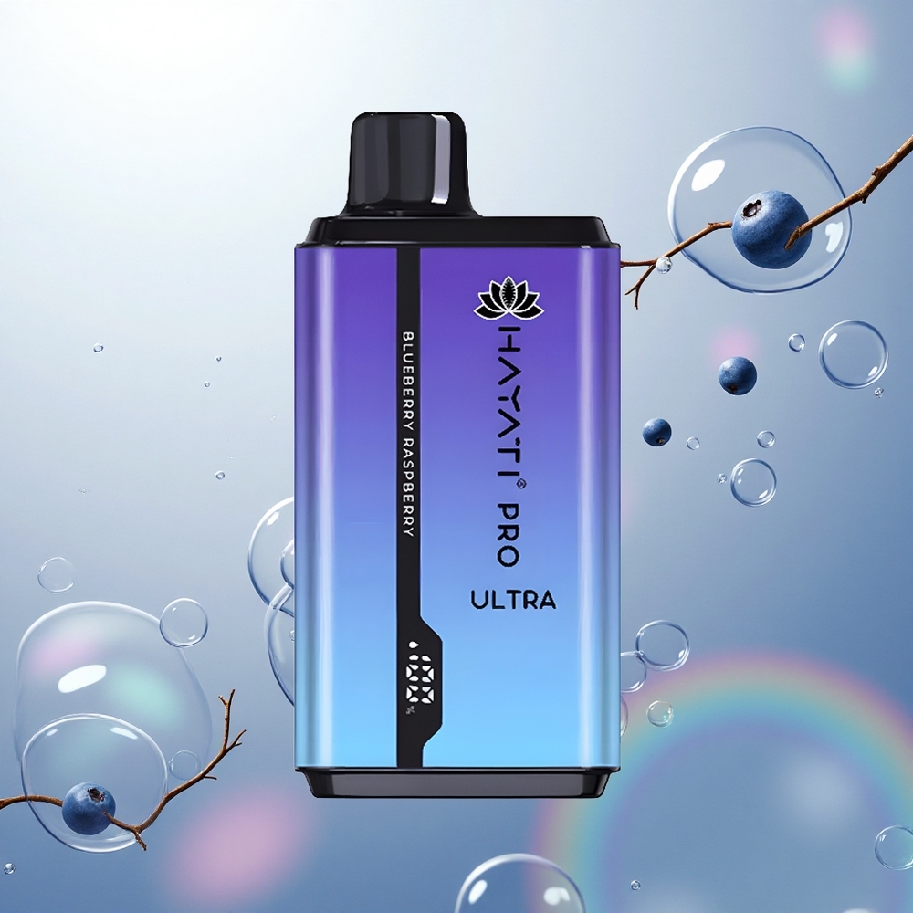 Hayati Pro Ultra 15000 Puffs Boruvka Malina Ultra 850mAh 24ml