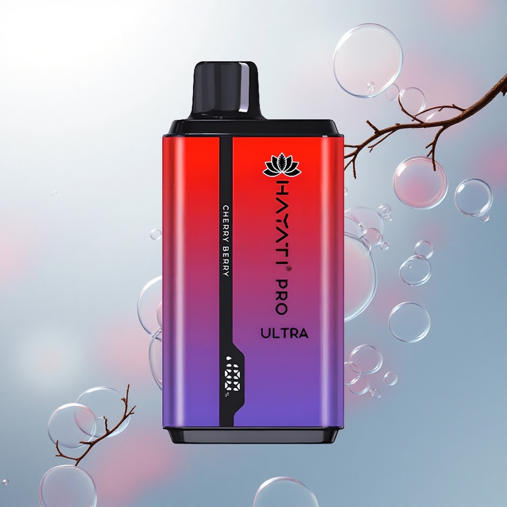 Hayati Pro Ultra 15000 Puffs Čerešňová Bobuľa Ultra 850mAh 24ml 2%