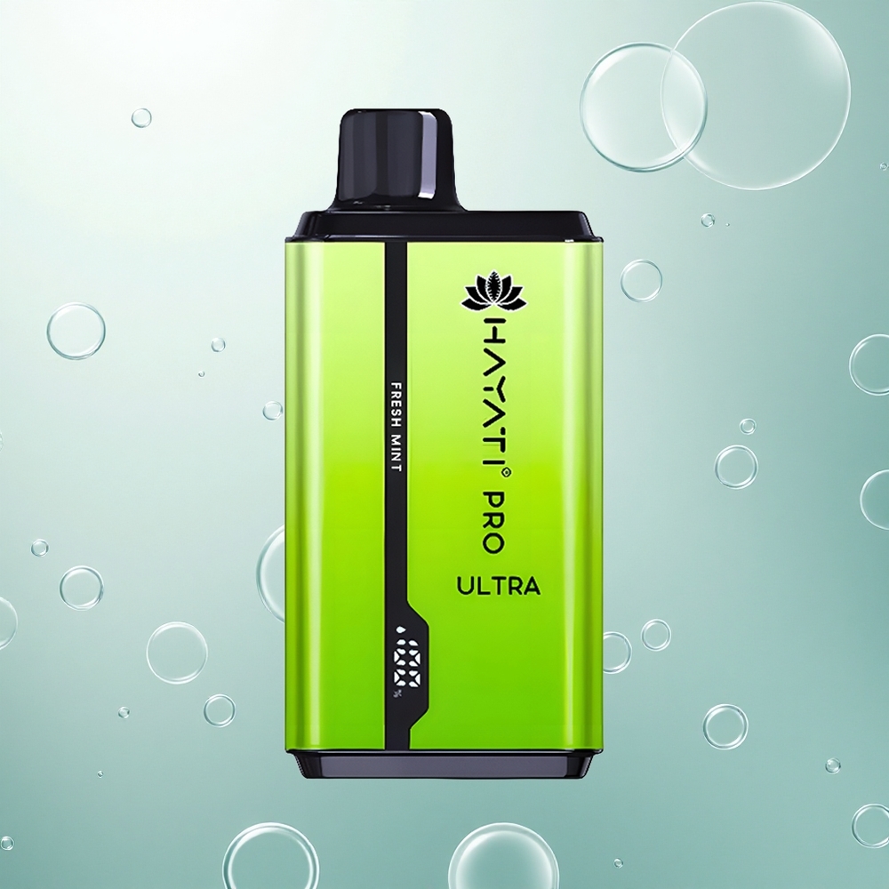 Hayati Pro Ultra 15000 Puffs Čerstvá Mätová Ultra 850mAh 24ml