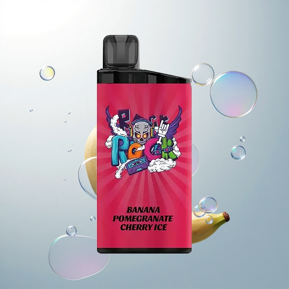 IGET Bar 3500 Puffs Banana Grenát Čerešňa Ľadový 1400 mAh Mesh