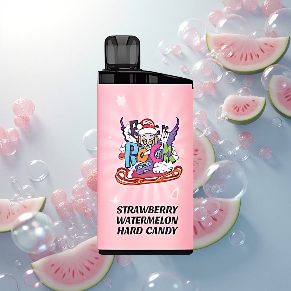 IGET Bar 3500 Puffs Jahoda Melón Tvrdý Cukrík s 1400 mAh Batériou a 1.2 Ohm Mesh Cievkou