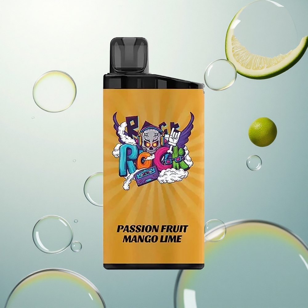 IGET Bar 3500 Puffs Marhuľa Mučenka Limetka 1400 mAh Mesh