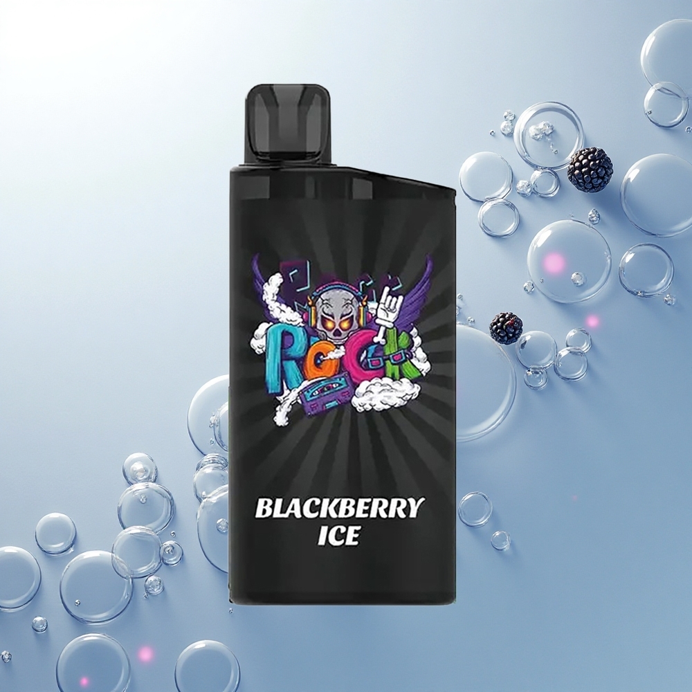 IGET Bar 3500 Puffs Čierna Ostružina Ľadová 1400 mAh Mesh