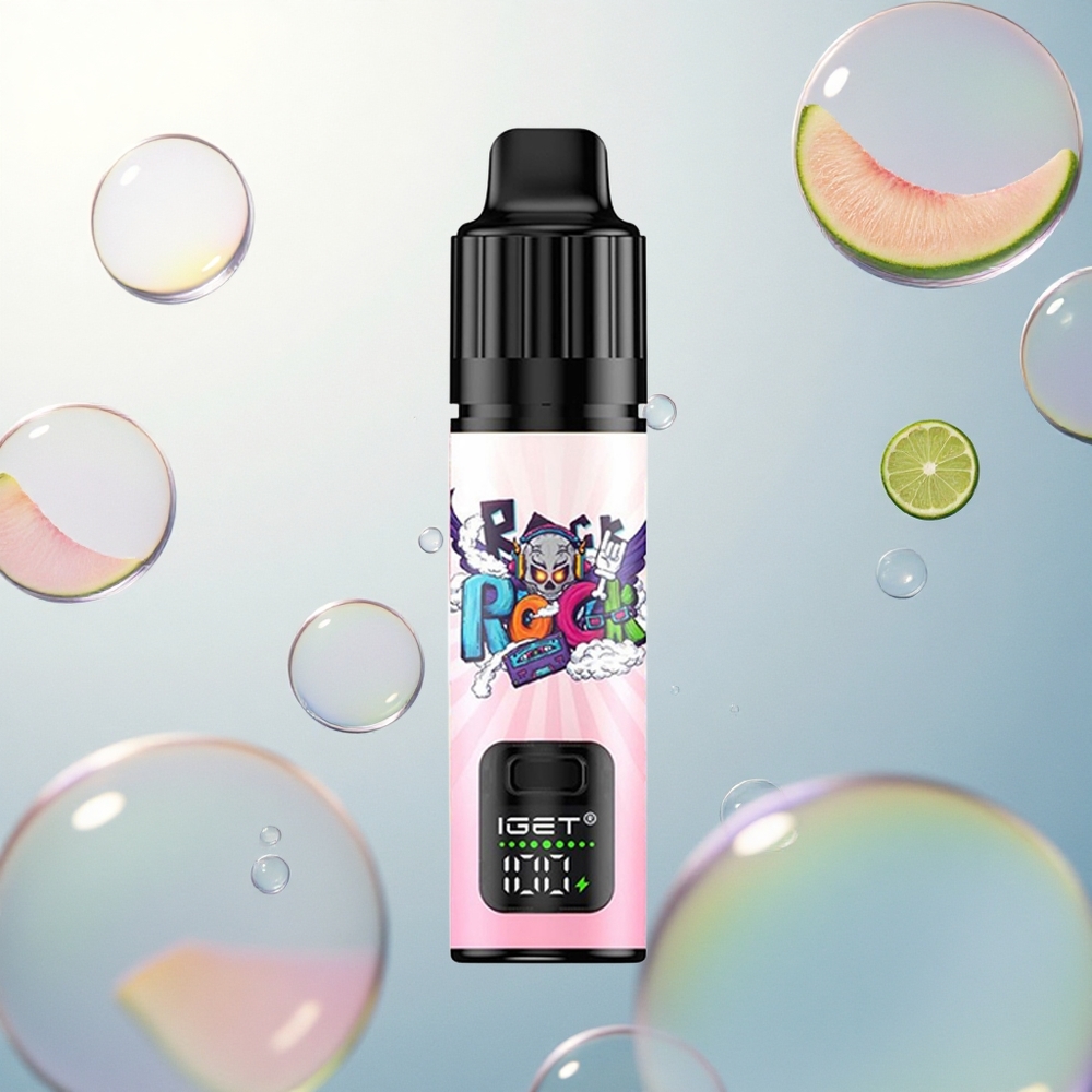 IGET BAR PLUS S3 POD 10000 Puffs Broskev Lychee Limetka Ľadová 5% 18 ml 1.0 Ohm