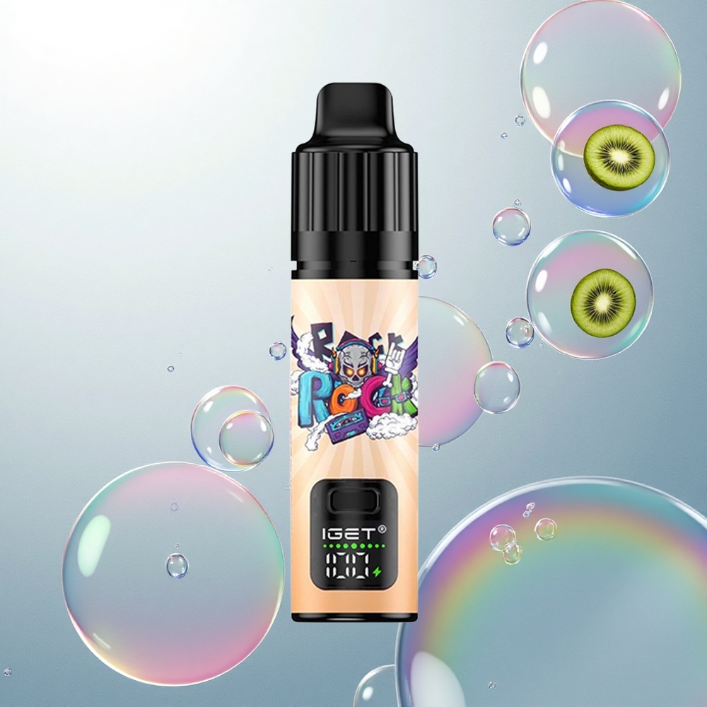 IGET BAR PLUS S3 POD 10000 Puffs Jahodové Kiviové Ľadové 5% 18ml 1.0 Ohm