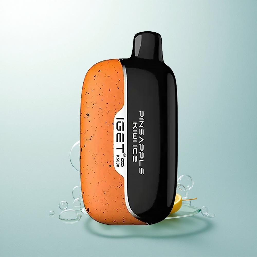 IGET Moon K5000 Puffs Ananás Kivi Ľad 5000 Puffs PC Mesh Coil