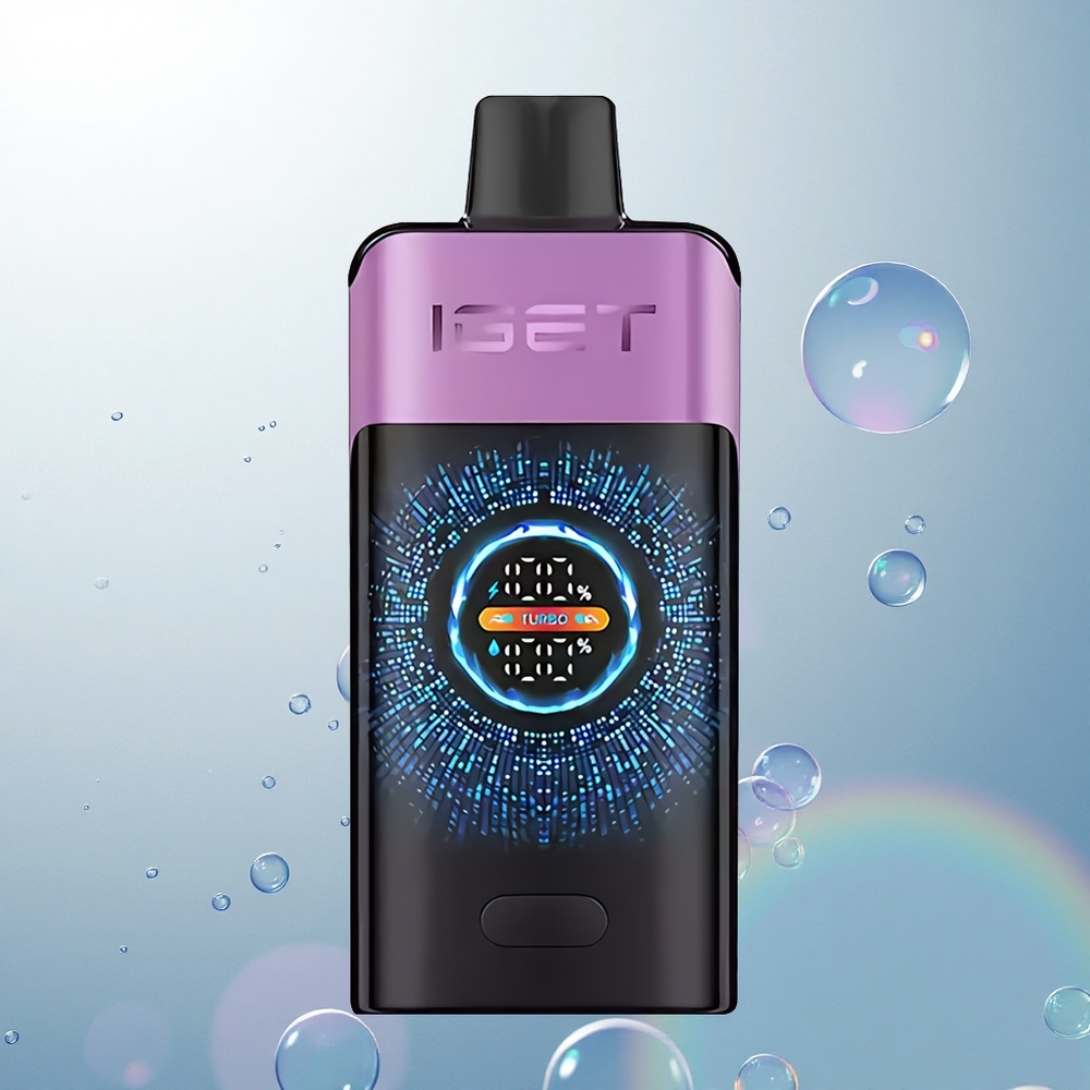 IGET ONE 12000 Puffs Hroznový Dual Mesh 2700 mAh Curve