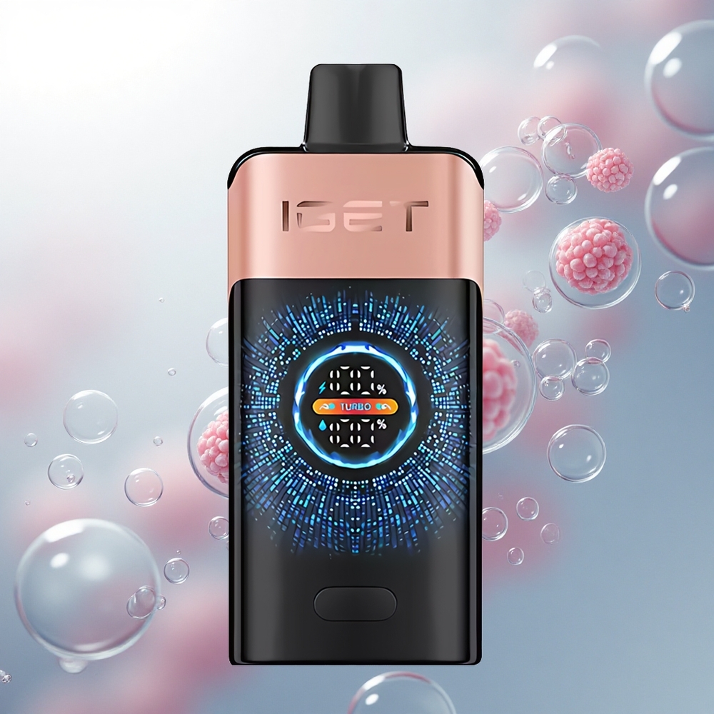 IGET ONE 12000 Puffs Jahoda Malina Dual Mesh 2700 mAh
