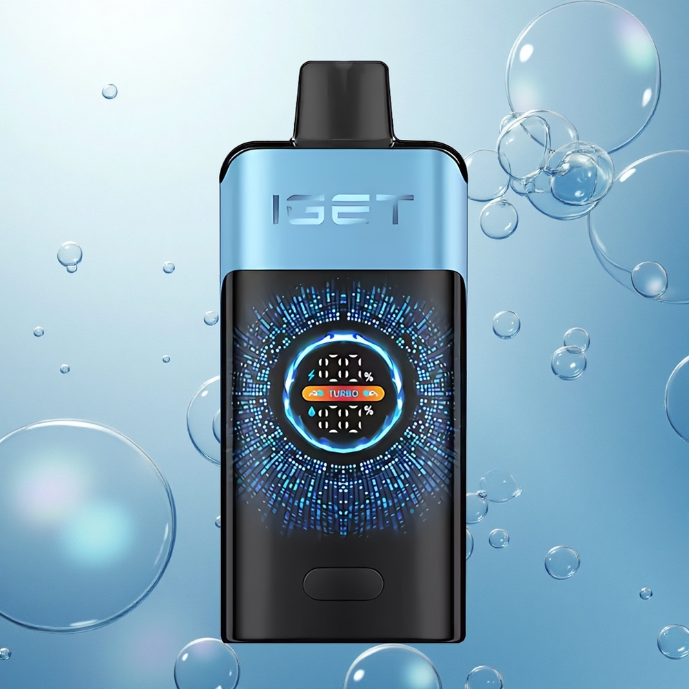 IGET ONE 12000 Puffs Modrý Netvor Dvojitá Mriežka 2700 mAh