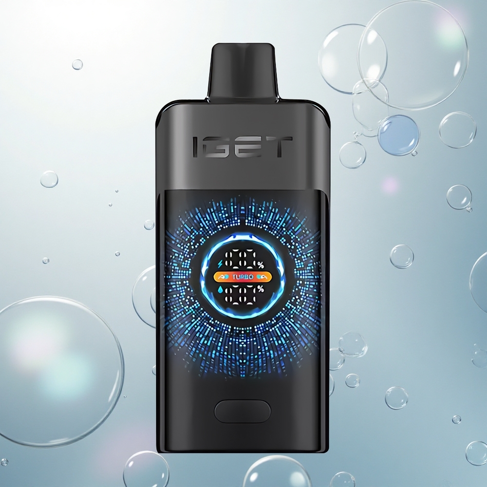 IGET ONE 12000 Puffs Čierny les Turbo 2700 Duálna Mriežka