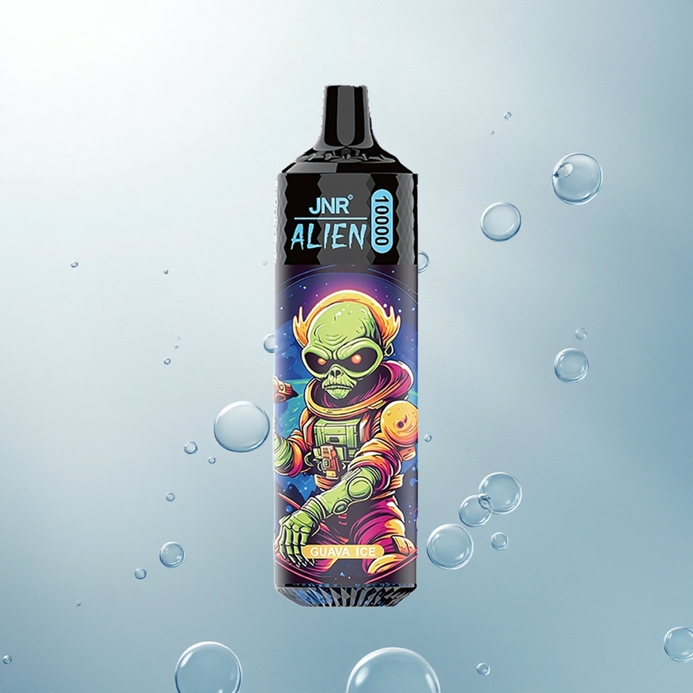JNR Alien 10000 Guava Ľad s RGB LED a 850mAh Batériou
