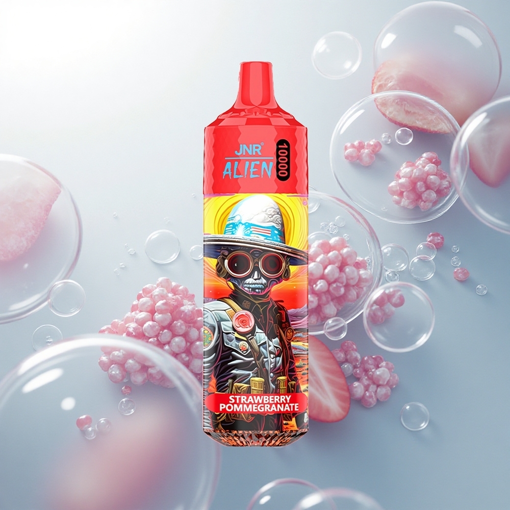 JNR Alien 10000 Jahoda Granátový Typ-C RGB
