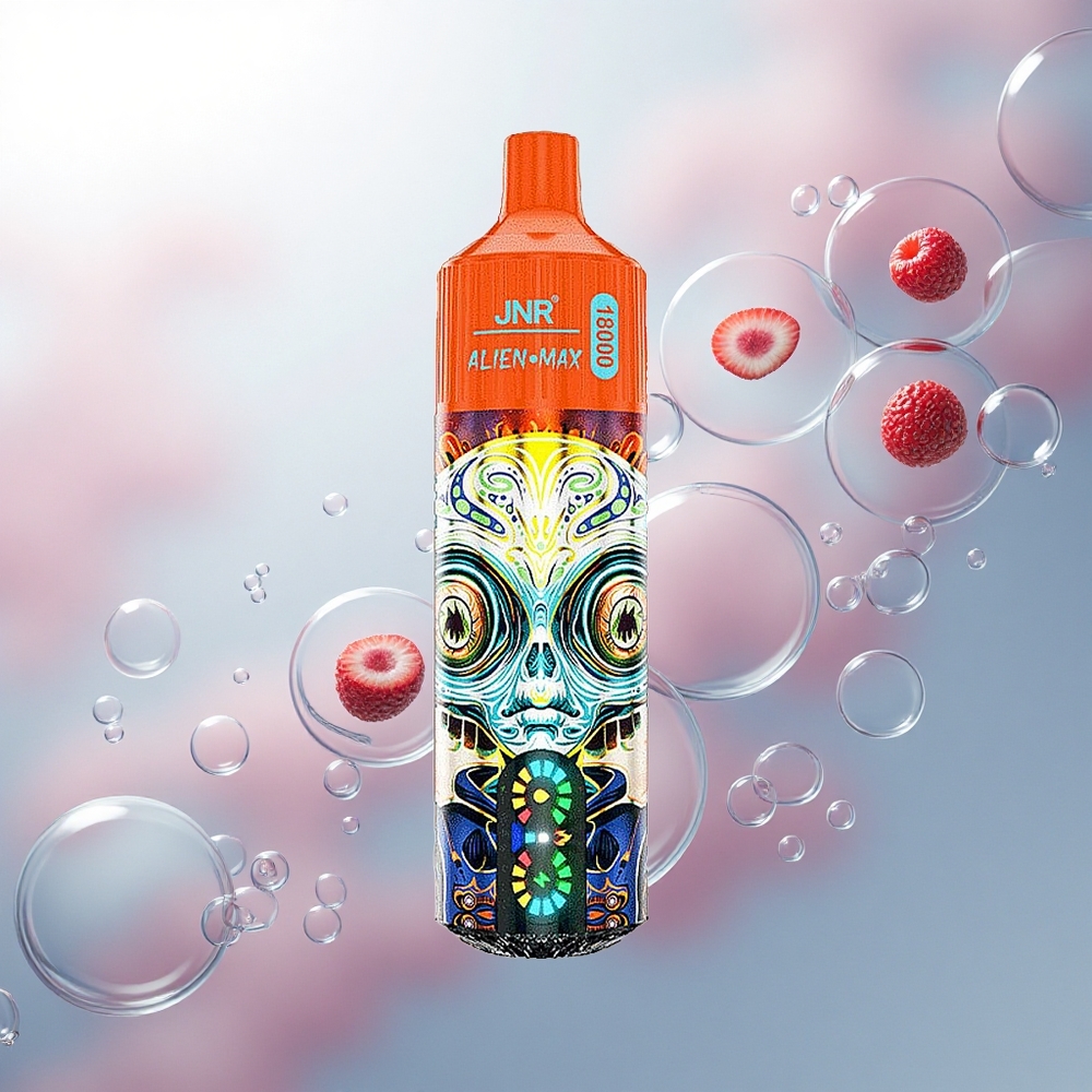 JNR Alien Max 18000 Jahodová Malinová Čerešňová s Dual Mesh a 850mAh