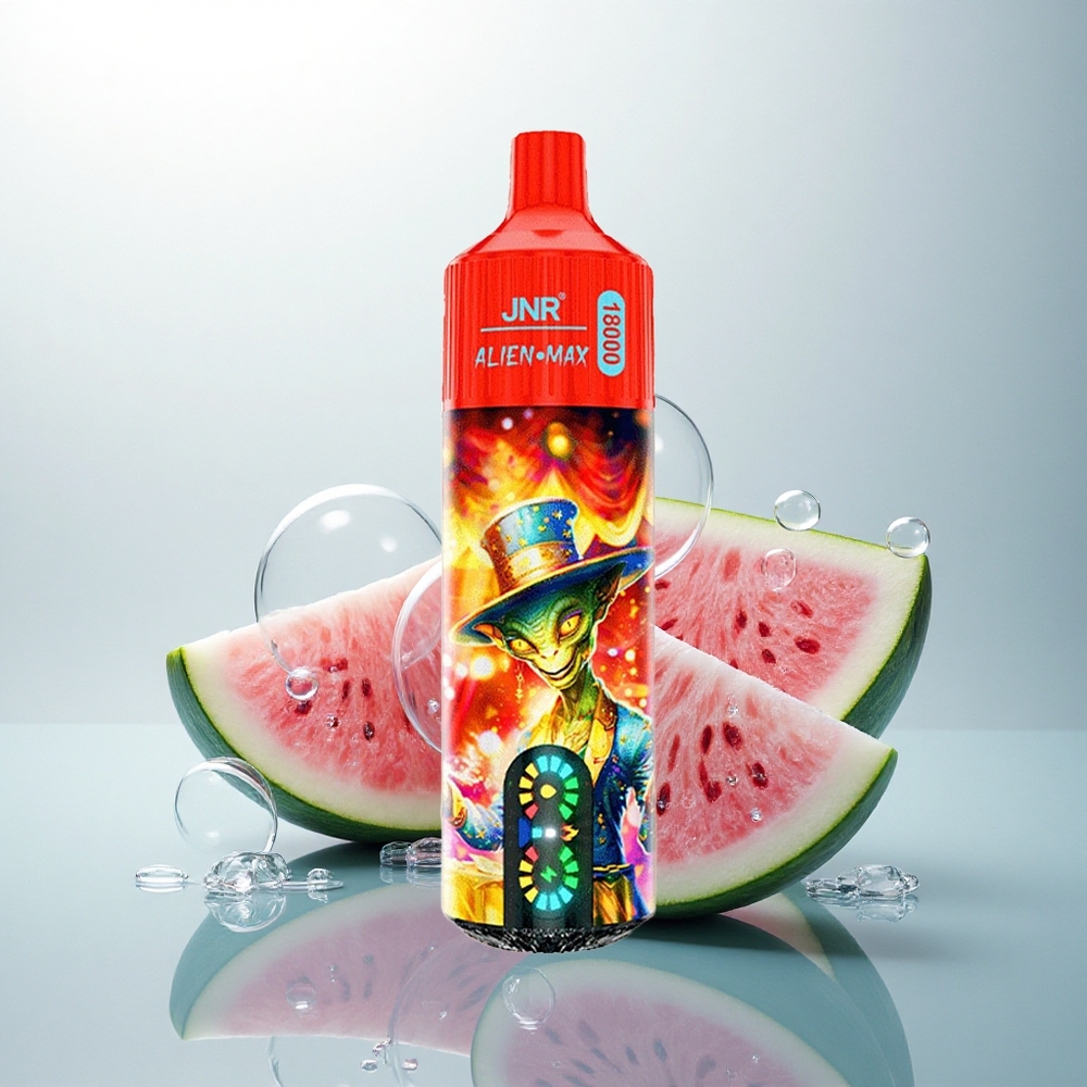 JNR Alien Max 18000 Melónový ľad s Duálnym Meshom a 28ml