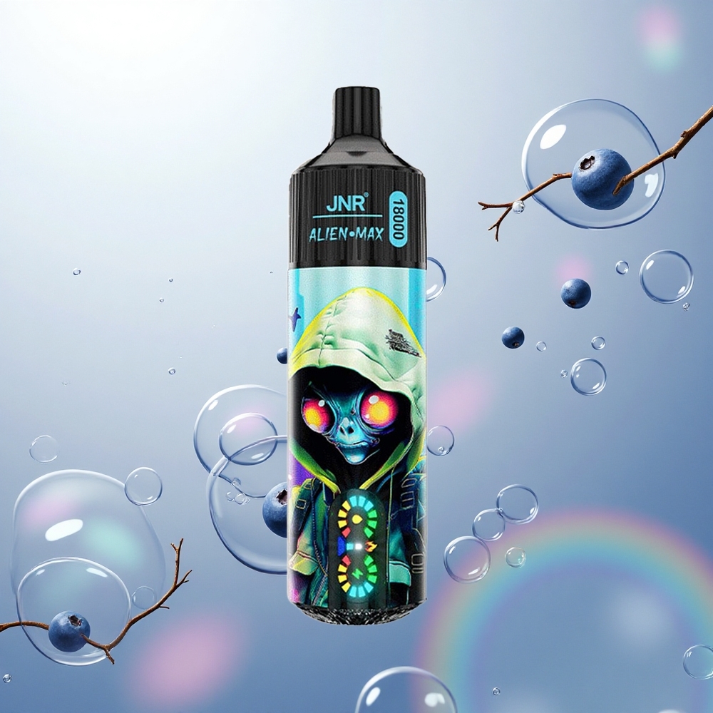 JNR Alien Max 18000 Čučoriedka Malina Dual Mesh & Dual Core 28ml
