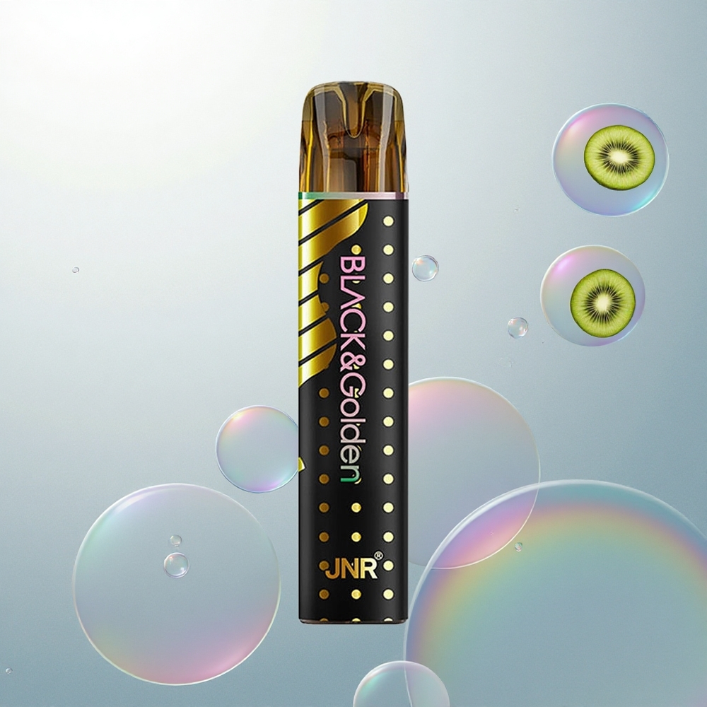 JNR Black&Golden 600+200 Jahodová Kivi 800 Puffov 550mAh 2ml
