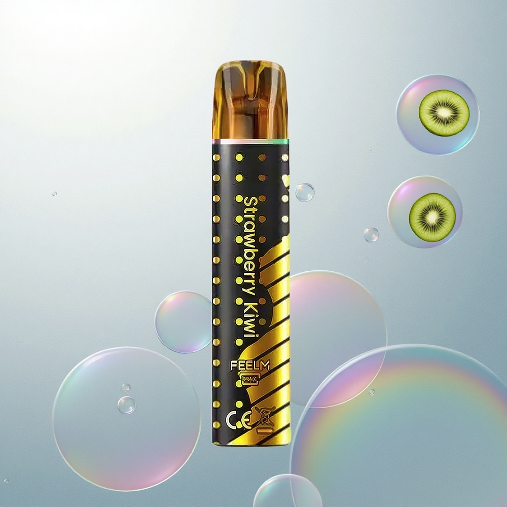 JNR Black&Golden 600+200 Jahodová Kivi 800 Puffov 550mAh 2ml