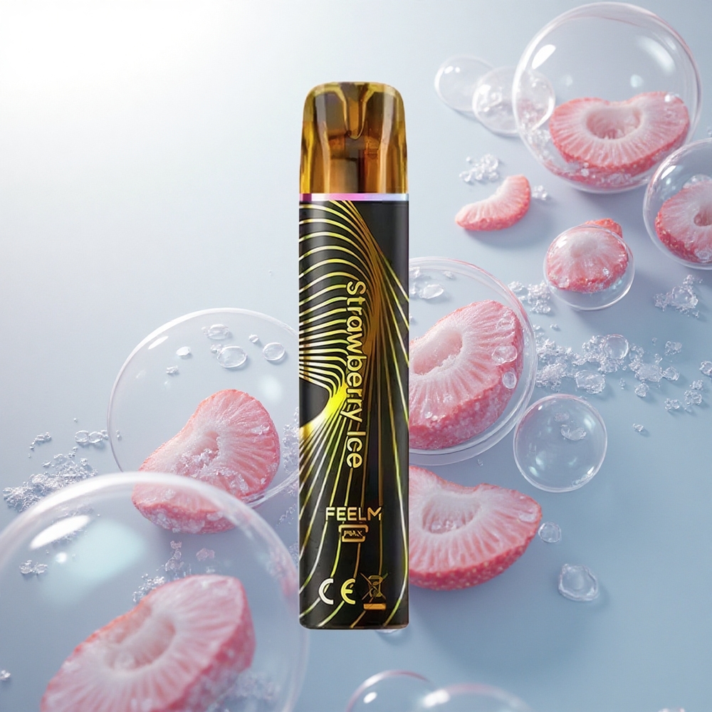 JNR Black&Golden 600+200 Jahodový ľad s 550mAh Batériou a 2ml Náplňou