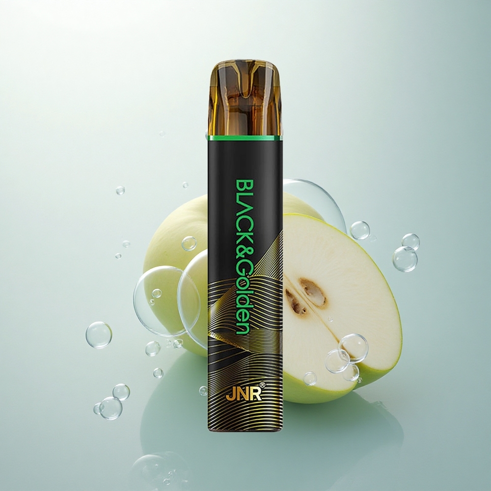 JNR Black&Golden 600+200 Kyslé Jablko 550mAh 2ml bez nabíjania