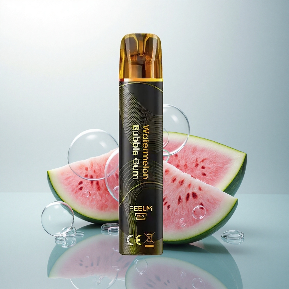 JNR Black&Golden 600+200 Melónová žuvačka s 2% nikotínu a 550mAh batériou