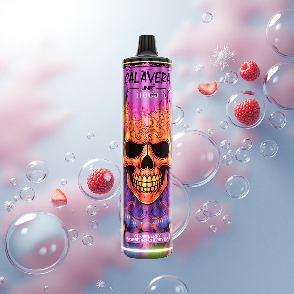 JNR Calavera 11000 Jahodová Malinová Čerešňová Ľadová s Typ-C a 850mAh Batériou