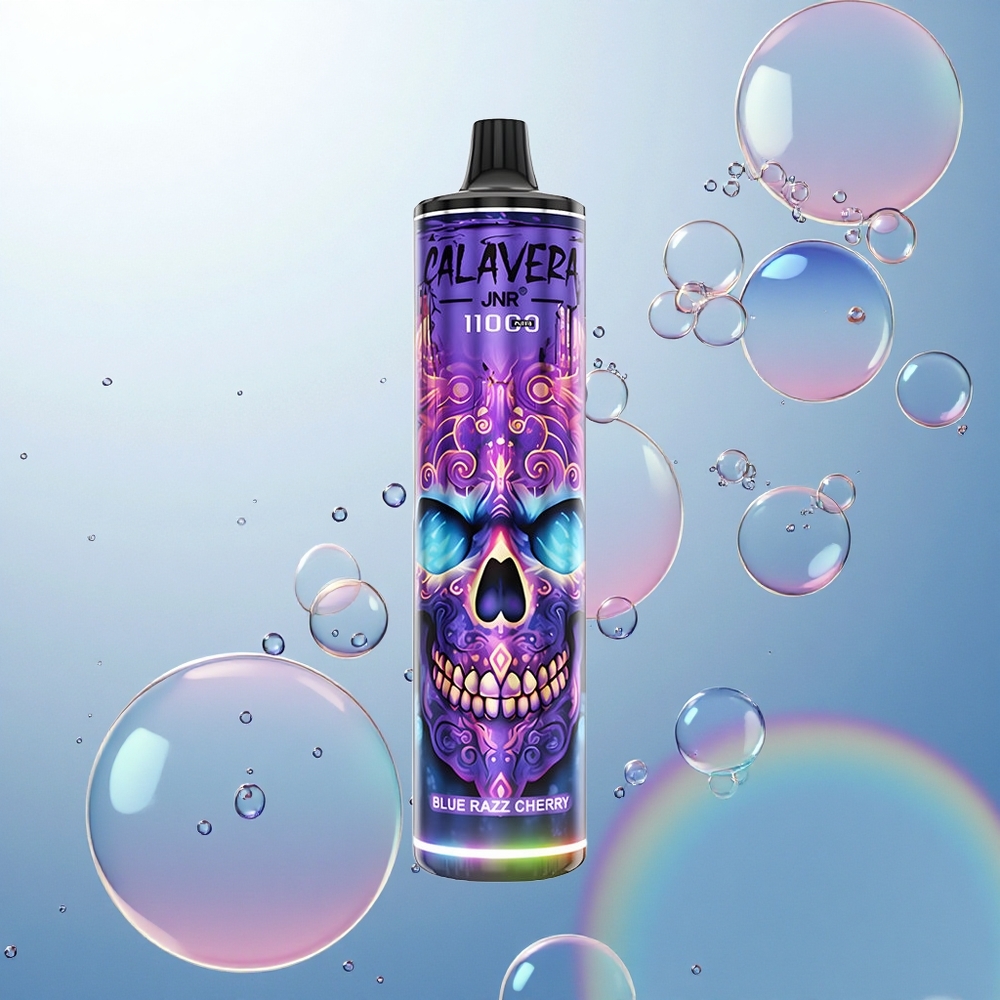 JNR Calavera 11000 Modrá Malina Čerešňa Typ-C 850 mAh 21ml