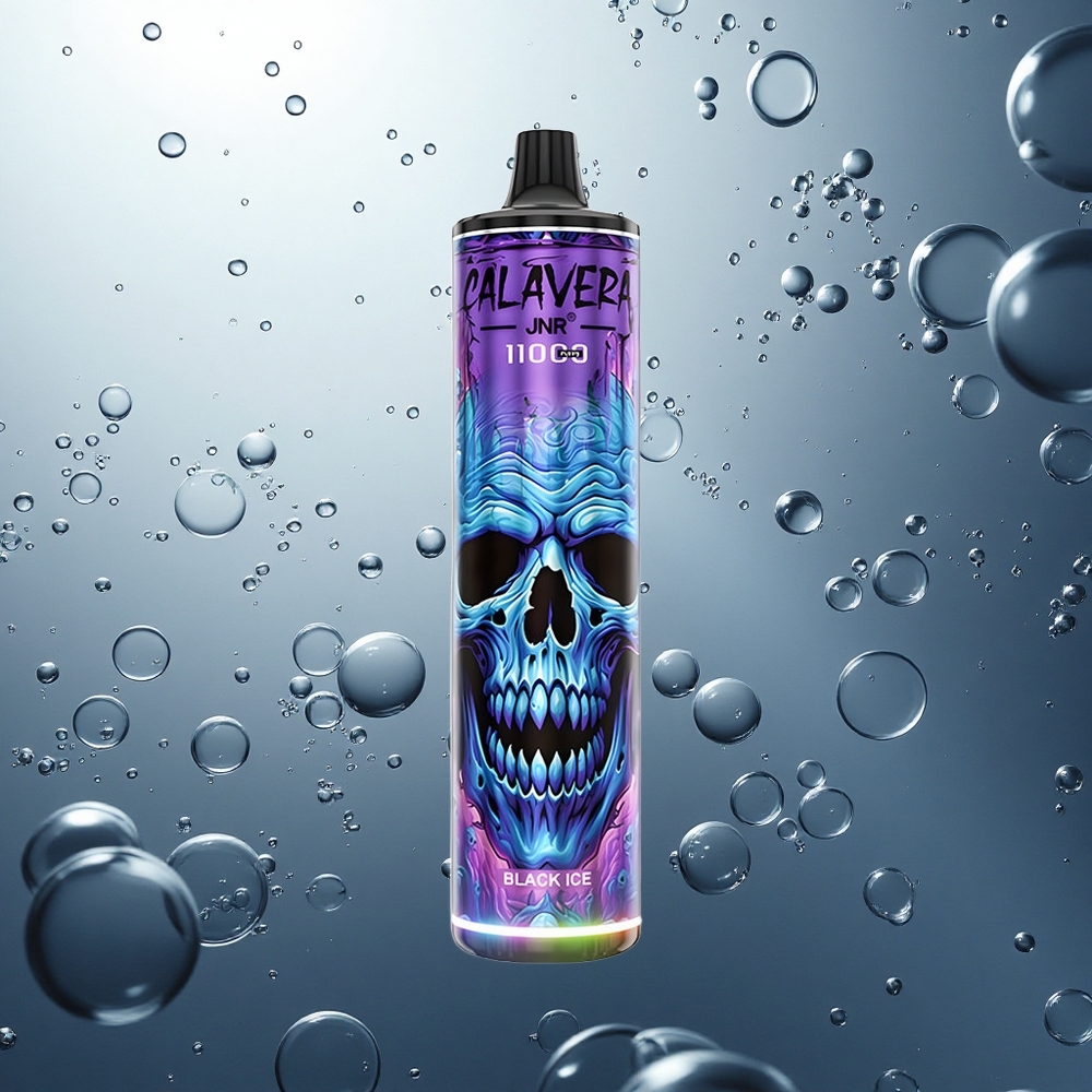 JNR Calavera 11000 Čierny Ľad s Typ-C a 850 mAh Batériou