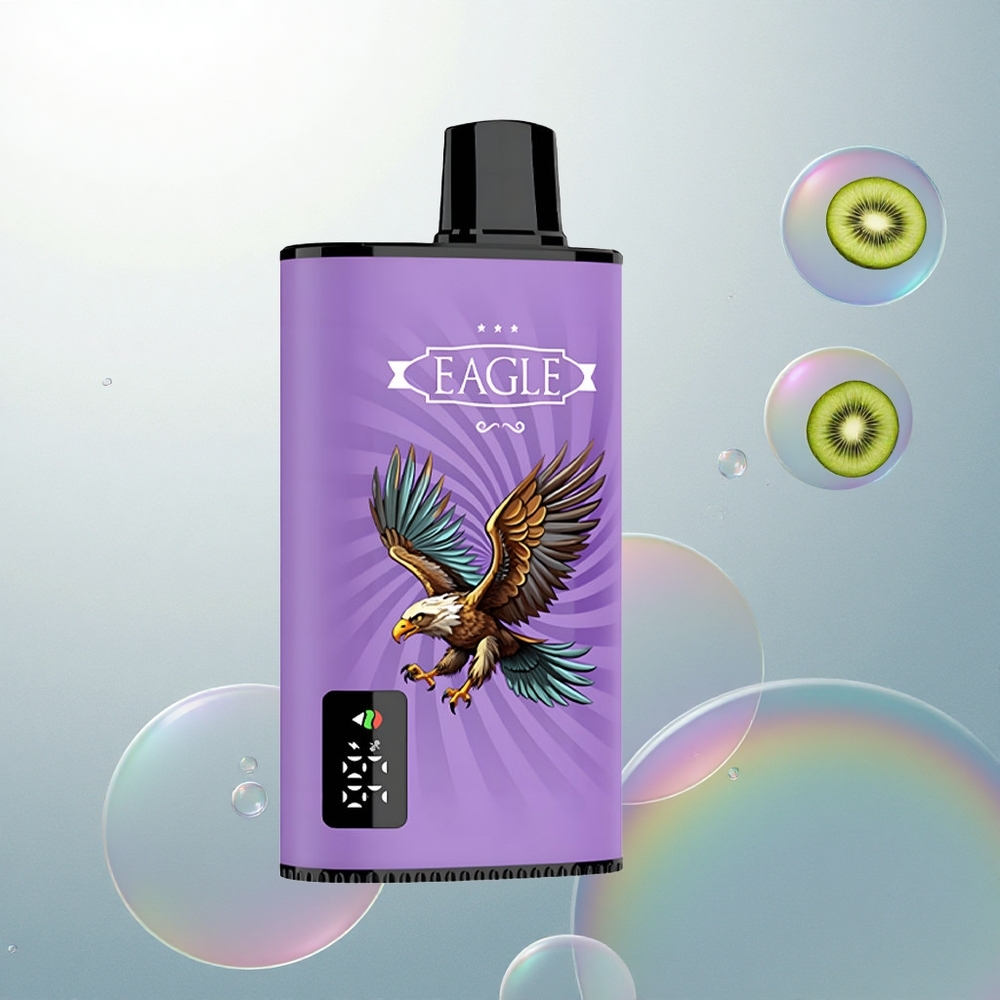 JNR EAGLE Smart 23000 Jahodový Kivi Digitálny Displej 1.0ohm Mriežka Typ-C
