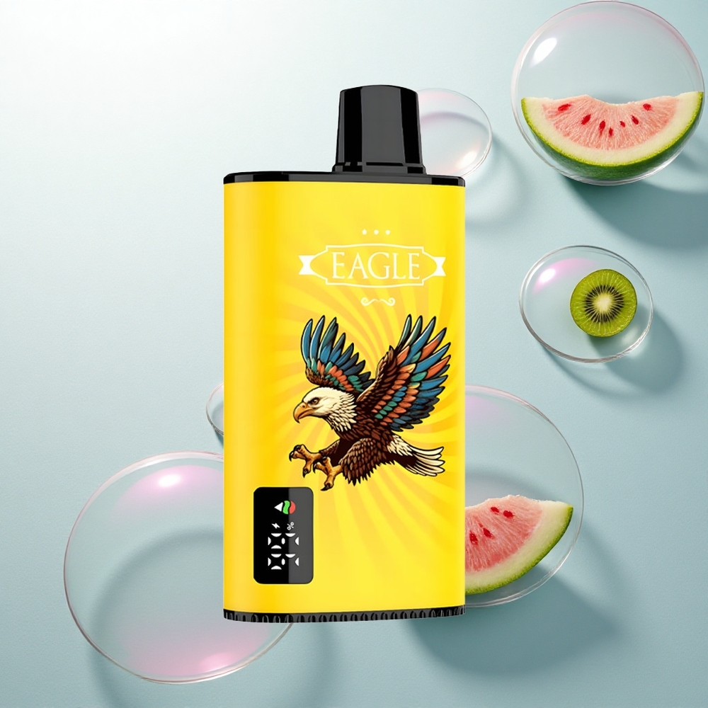 JNR EAGLE Smart 23000 Kiwi Watermelon Ice s Digitálnou Obrazovkou a 1.0ohm Mesh Cievkou