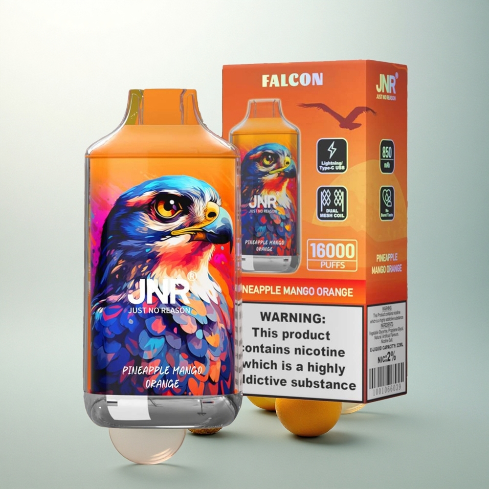 JNR Falcon 16000 Ananás Mangový Pomaranč 850mAh 22ml
