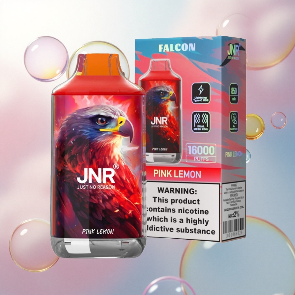 JNR Falcon 16000 Ružová Limonáda s Dual Mesh a 22ml