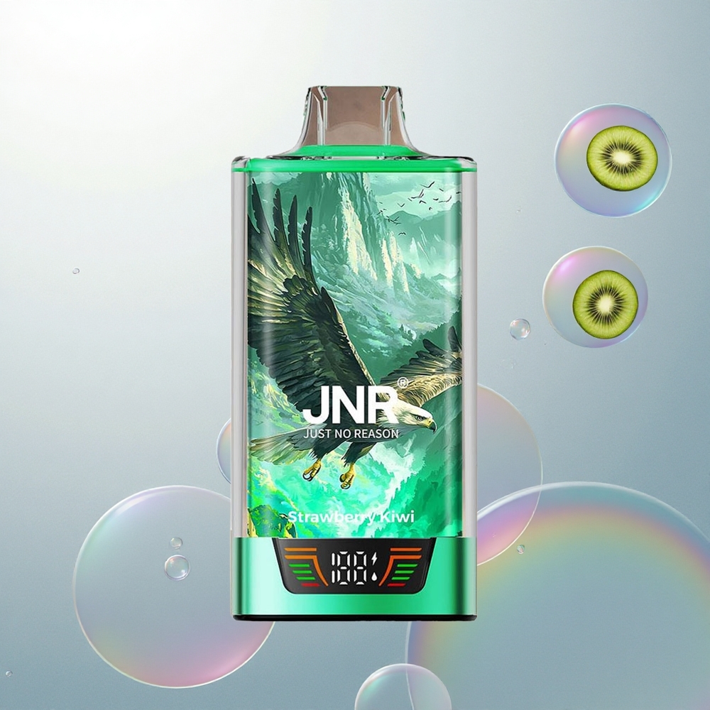 JNR Falcon Pro 28000 Jahodový Kivi 30ml 950mAh Dual Mesh