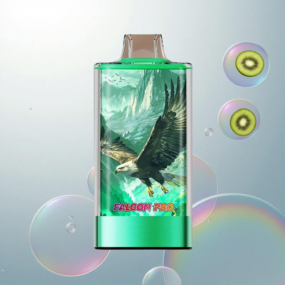 JNR Falcon Pro 28000 Jahodový Kivi 30ml 950mAh Dual Mesh
