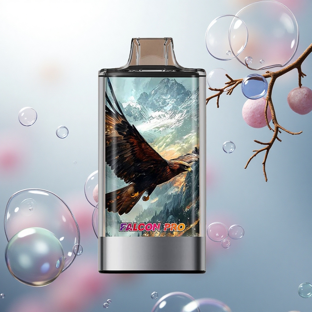 JNR Falcon Pro 28000 Jahodovo-Malínový Dual Mesh 30ml 5%