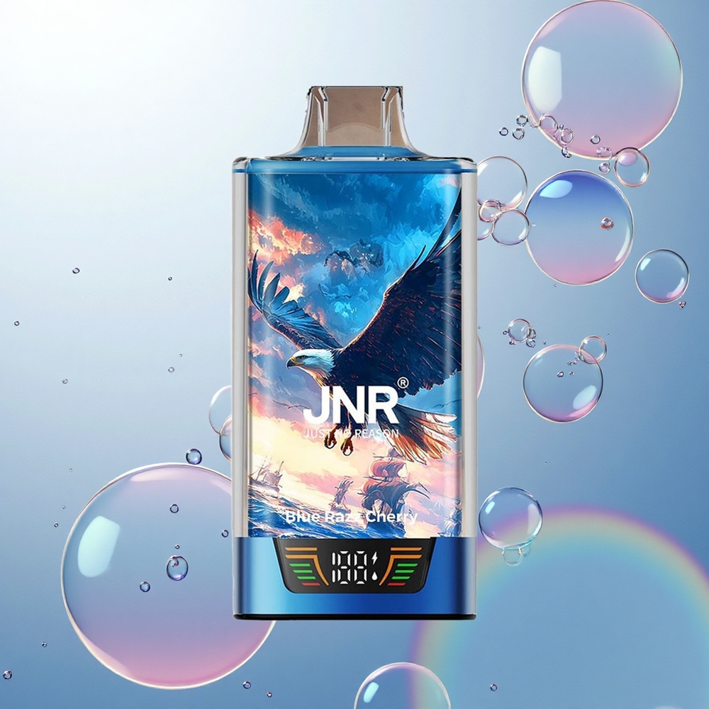 JNR Falcon Pro 28000 Modrá Malina Čerešňa 30ml 950mAh Dual Mesh