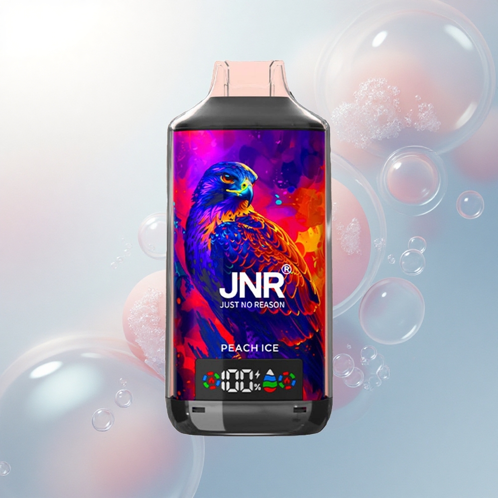 JNR Falcon X 18000 Broskyňový ľad s 24ml a Dual Mesh Coil