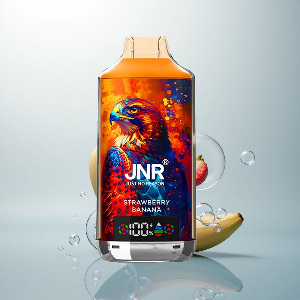 JNR Falcon X 18000 Jahodový Banán 750mAh Dual Mesh