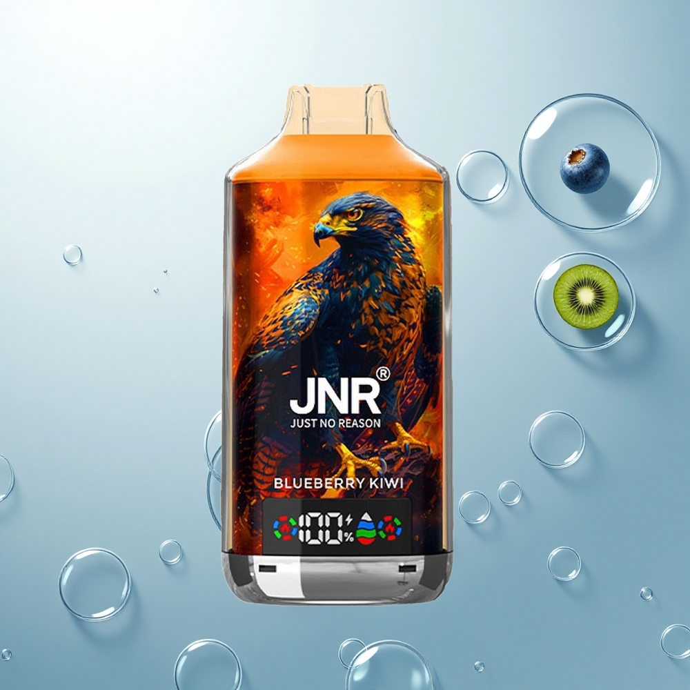 JNR Falcon X 18000 Jahodový Kivi 24ml Dual Mesh