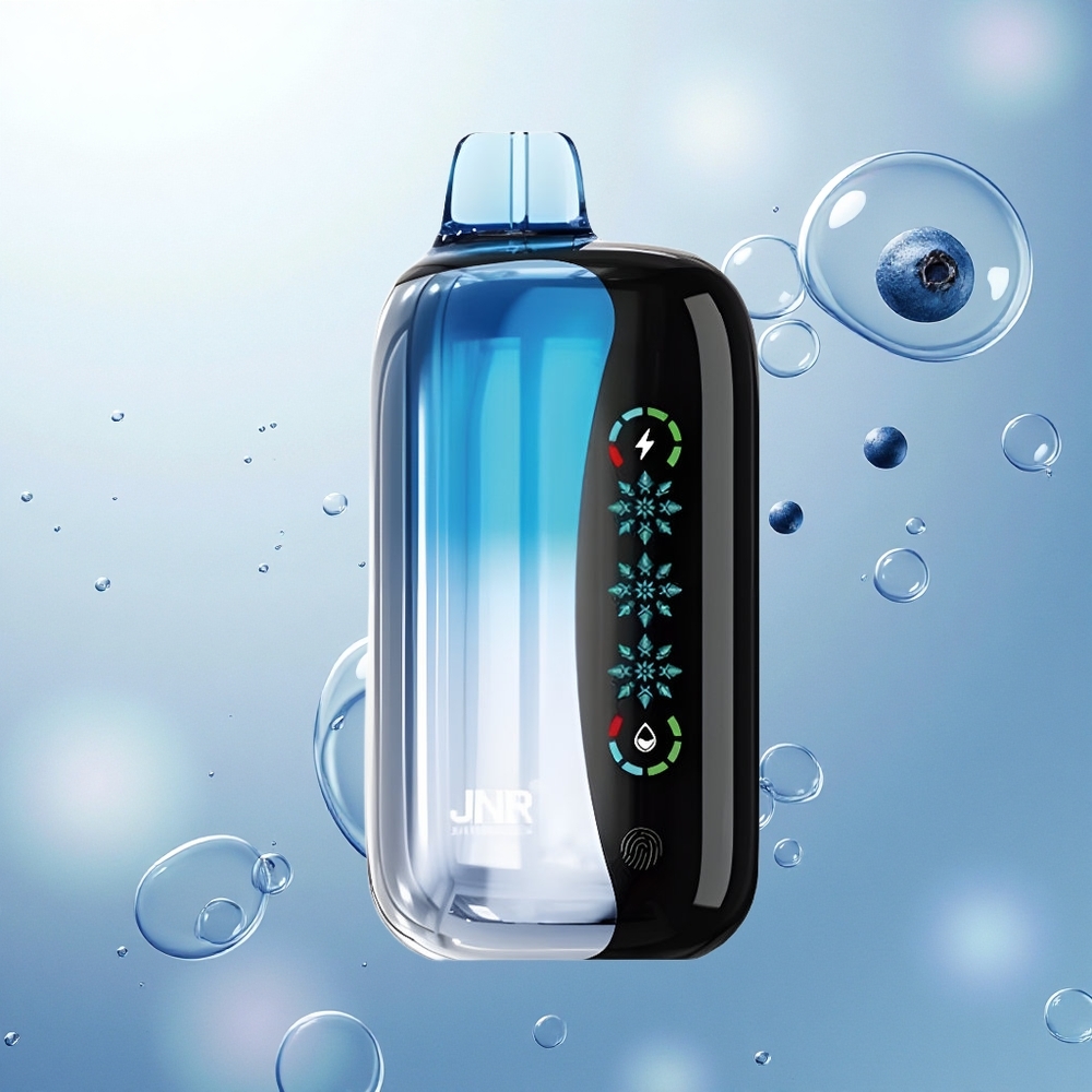 JNR Flex Ice 21000 Boruvkový ľad s prispôsobiteľným vzduchovým prietokom a 26ml náplňou