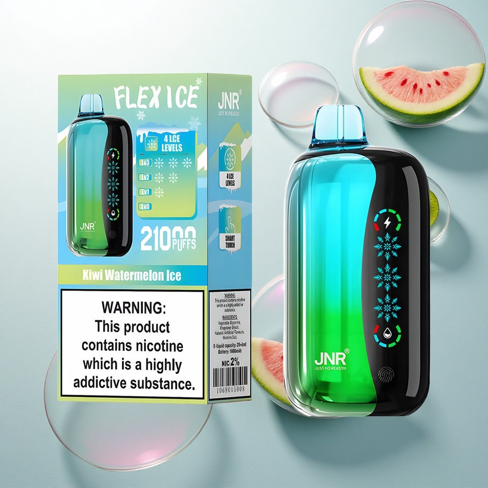 JNR Flex Ice 21000 Melónový ľad s kivi a nastaviteľným vzduchom