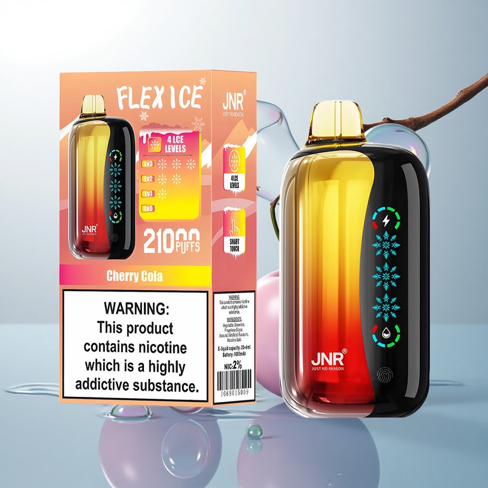 JNR Flex Ice 21000 Čerešňová Cola Dual Mesh Ice Adjustable