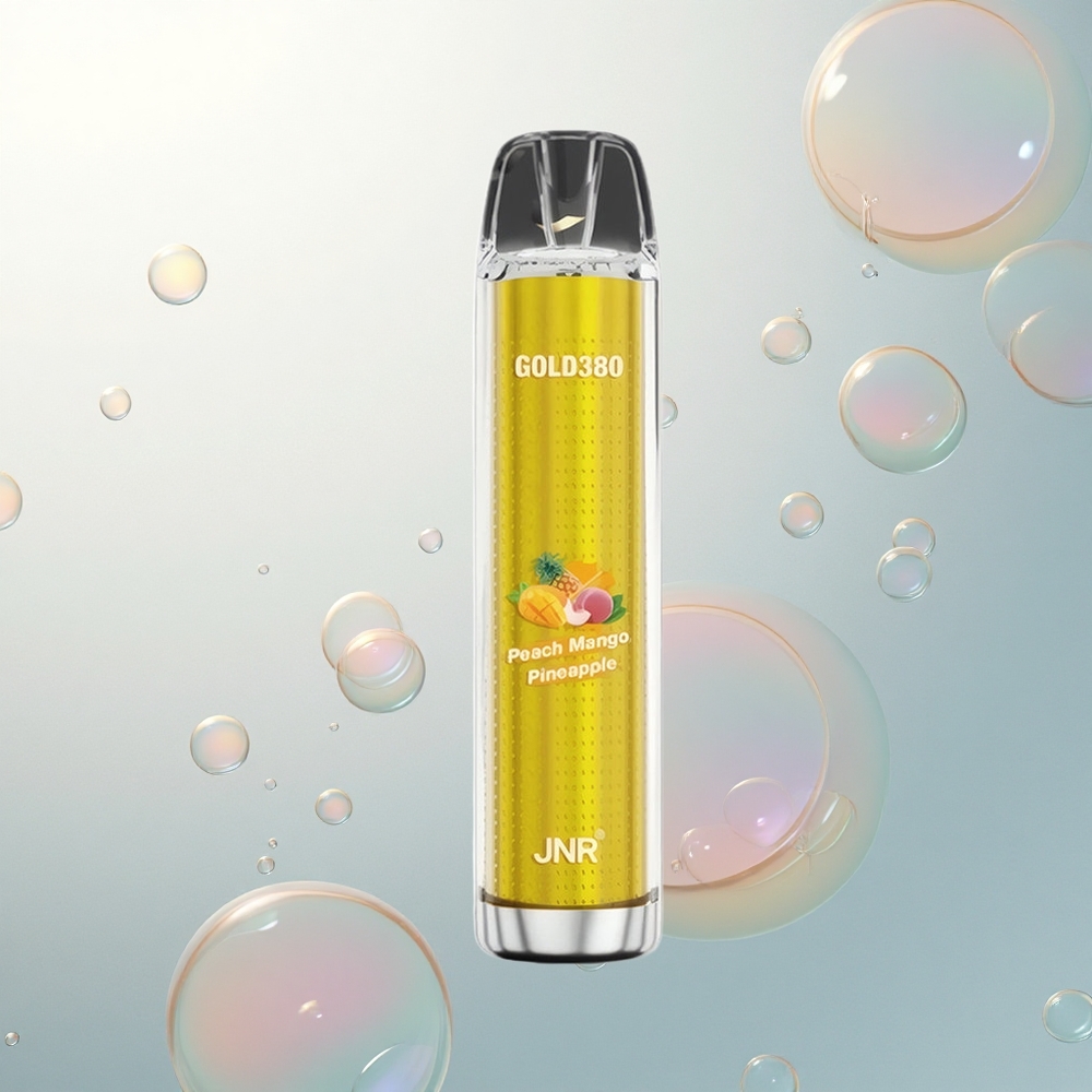 JNR Gold380 6000 Broskyňa Mango Ananás 6000 Puffs 1500mAh 1.0ohm